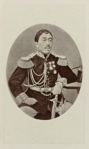 Porträt von Mangkoe Negoro IV von Woodbury and Page