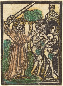 Die Vertreibung aus dem Garten Eden von Workshop of Master of the Aachen Madonna