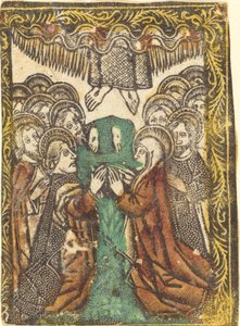 Die Himmelfahrt von Workshop of Master of the Borders with