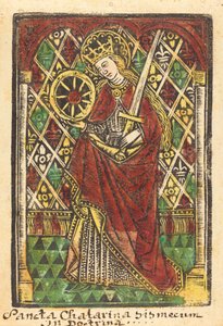 Sankt Katharina von Workshop of Master of the Protective Saints of Cologne