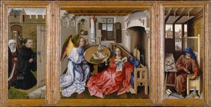 Das Mérode-Triptychon (Die Verkündigung)