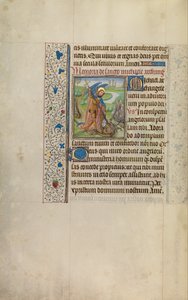 Heiliger Michael und der Drache von Workshop of Willem Vrelant