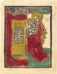 Heilige Sophia, ca. 1480 von Workshop of the Master of the