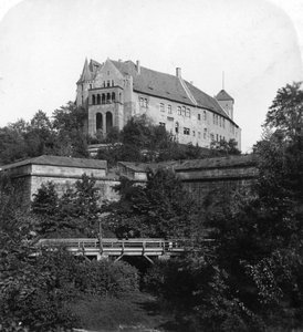 Nürnberger Burg, Nürnberg, Deutschland, um 1900er