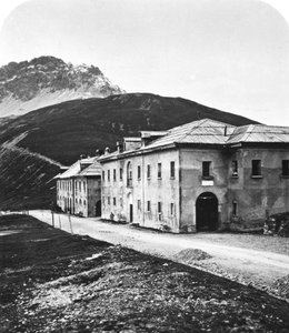 Santa Maria, am Umbrailpass, Tirol, ca. 1900er von Wurthle and Sons