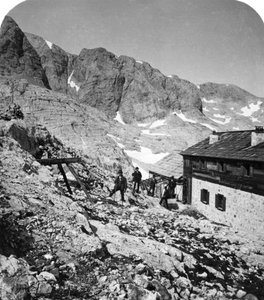 Simony-Hütte, Salzkammergut, Österreich, ca. 1900er Jahre von Wurthle and Sons