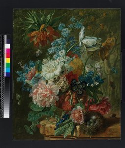 Blumenvase, vor 1831 von Wybrand Hendriks