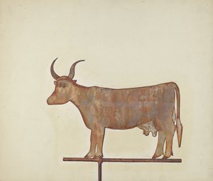 Kuh-Wetterfahne
