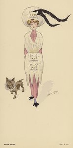 Wintermode 1910-1911 von Xavier Sager