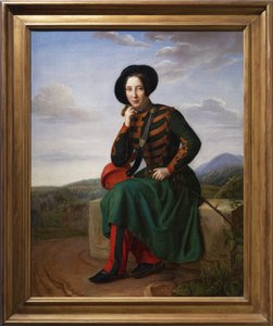 Frau Bru, Kantiniere im 7. Husarenregiment