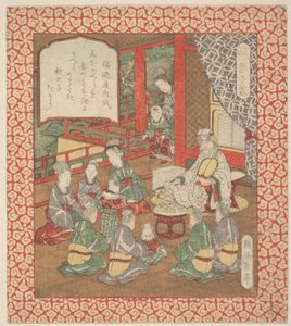 Druck von Yashima Gakutei