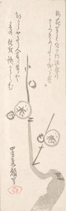 Pflaumenblüten von Yomo no Utagaki Magao