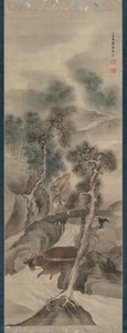 Wasserbüffel kehren nach Hause zurück, 1781