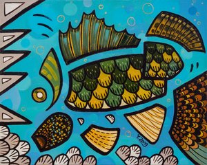 Süßwasserfische Walleye, 2023