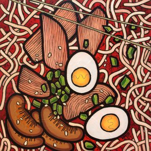 Ramen-Nudel-Huhn von Yue Zeng