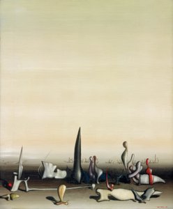 Vererbung erworbener Eigenschaften von Yves Tanguy