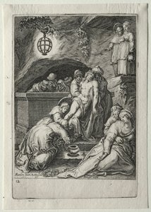 Passionszyklus: Beisetzung Christi