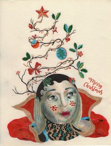 Weihnachts-Elf, 2020 von Sabina Nedelcheva Williams