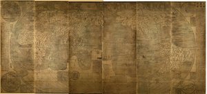 Kunyu Wanguo Quantu Eine Karte der unzähligen Länder der Welt, 1602