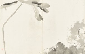 Landschaften und Blumen, Album mit sechs Blättern