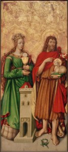 Hl. Barbara und Johannes der Täufer