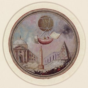 Ein frühes Ballonunglück, ca. 1785