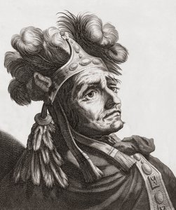 Atahualpa, letzter Kaiser der Inkas. Porträt