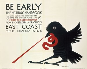 Seien Sie früh, LNER-Plakat