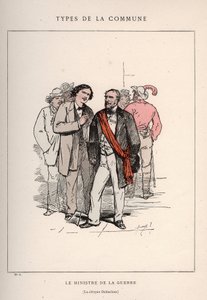 Kommune von Paris: Kostüm von THE MINISTER OF LA WAR - LE CITIZEN DELESCLUZE (6) in „Les Communeux“
