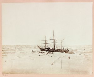 Arktische Expedition (1875-1876) des Kapitäns George Nares (1831-1915): Floeberg Beach, Alert im Winterquartier