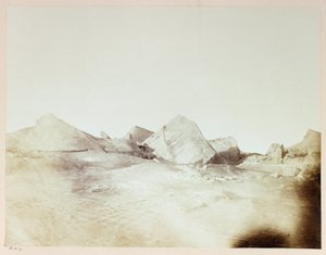 Arktische Expedition (1875-1876) des Kapitäns George Nares (1831-1915): Floebergs, nahe Floeberg Beach