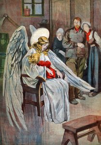 Schutzengel, ca. 1910 (Gravur)