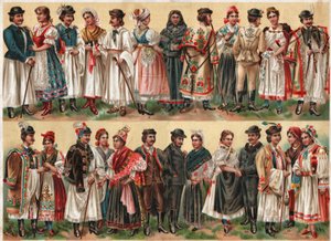 Ungarische Volkstrachten