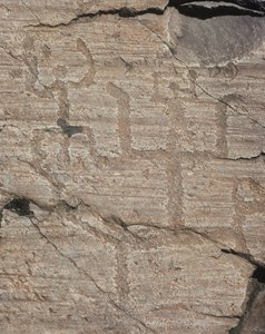 Petroglyphen im Camonica-Tal von Isabel Redie