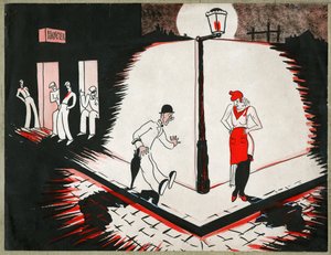 Marianne als Prostituierte, ca. 1930