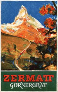 Matterhorn, ca. 1930 (Gravur)