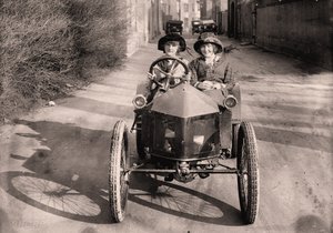 Ausfahrt, ca. 1912 von Frederick (attr. to) Barnard