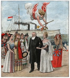Paul Kruger in Europa von . .