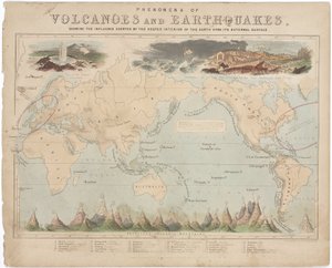 Phänomene von Vulkanen und Erdbeben, 3. Juni 1852 von John Pardon