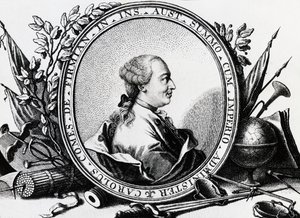 Porträt von Karl Joseph von Firmian (1716-1782), österreichischer Politiker, Gravur von William Walcutt