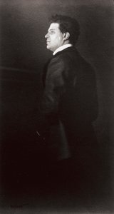 Porträt von Pietro Mascagni, dem Musiker
