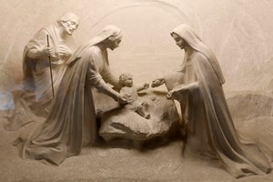 Heiligtum Louis und Zélie von Alençon, Orne. Geburt. von . .