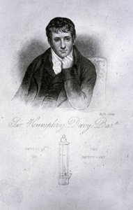Sir Humphry Davy, Chemiker von Frederick (attr. to) Barnard