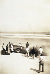 Sir Malcolm Campbell, englischer Sportler und Rennfahrer von Ferdinand Georg Waldmuller