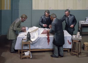 Chirurgische Antiseptika Eine antiseptische Operation von Ferdinand Georg Waldmuller