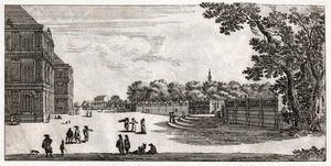 Ansicht des Palais d