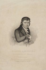 William Baxter, ALS FHS, britischer Botaniker, ca. 1820er von Frederick (attr. to) Barnard
