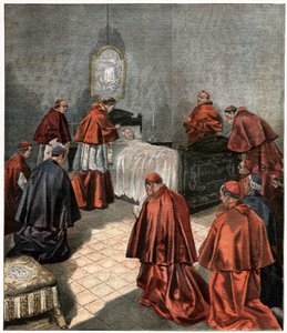 Tod von Papst Leo XIII