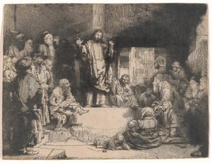 Christus predigt (La Petite Tombe)