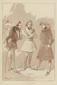 Die Romantiker von after Albert Robida